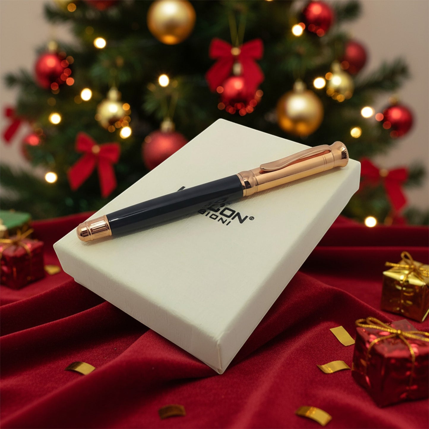 Penna Roller Personalizzata con Incisione Laser - Elegante Penna a Sfera in Metallo - Idea Regalo