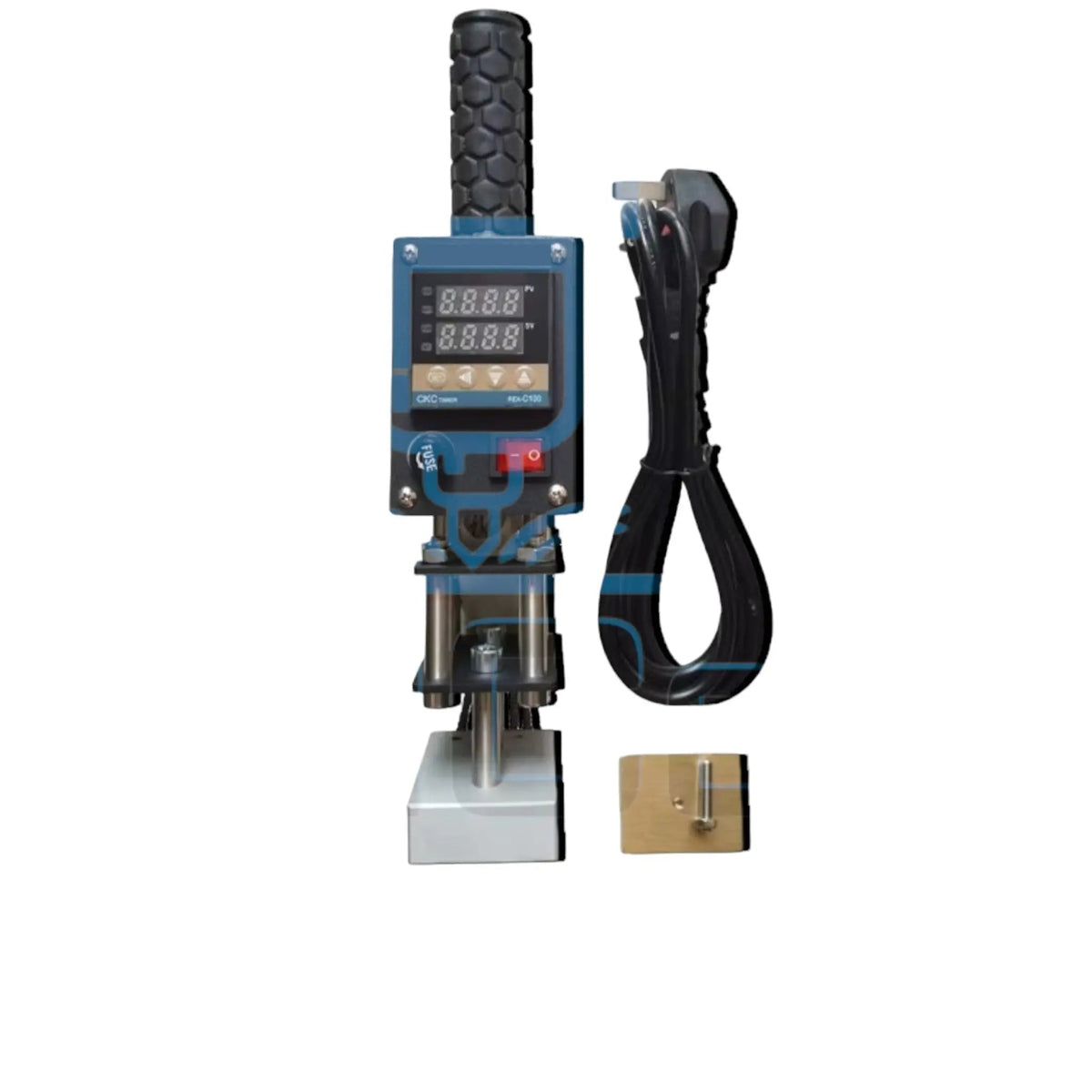Riscaldatore Elettrico da 500 W per Marcatura a Caldo con Piastra 70x50 mm. - Lencon Incisioni