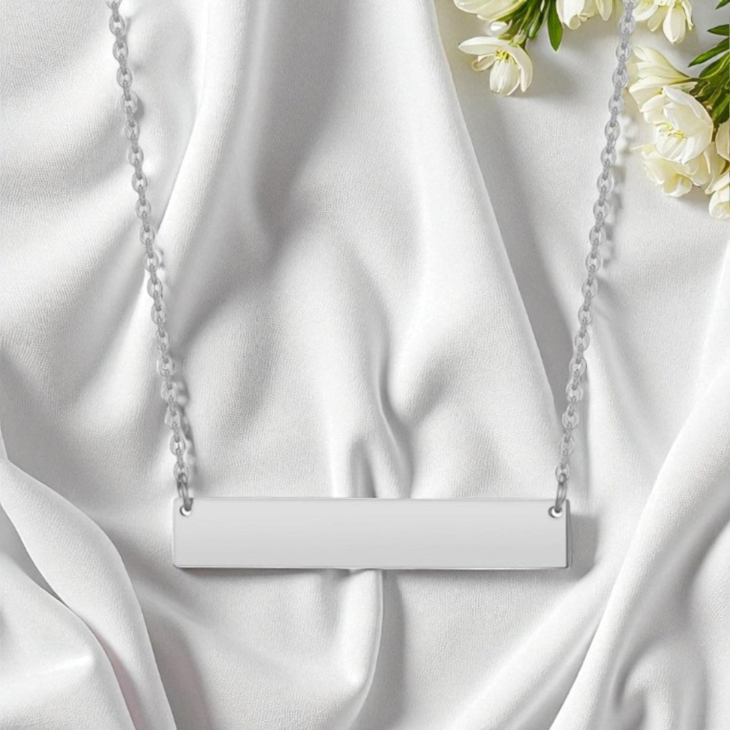 Collana in acciaio personalizzata