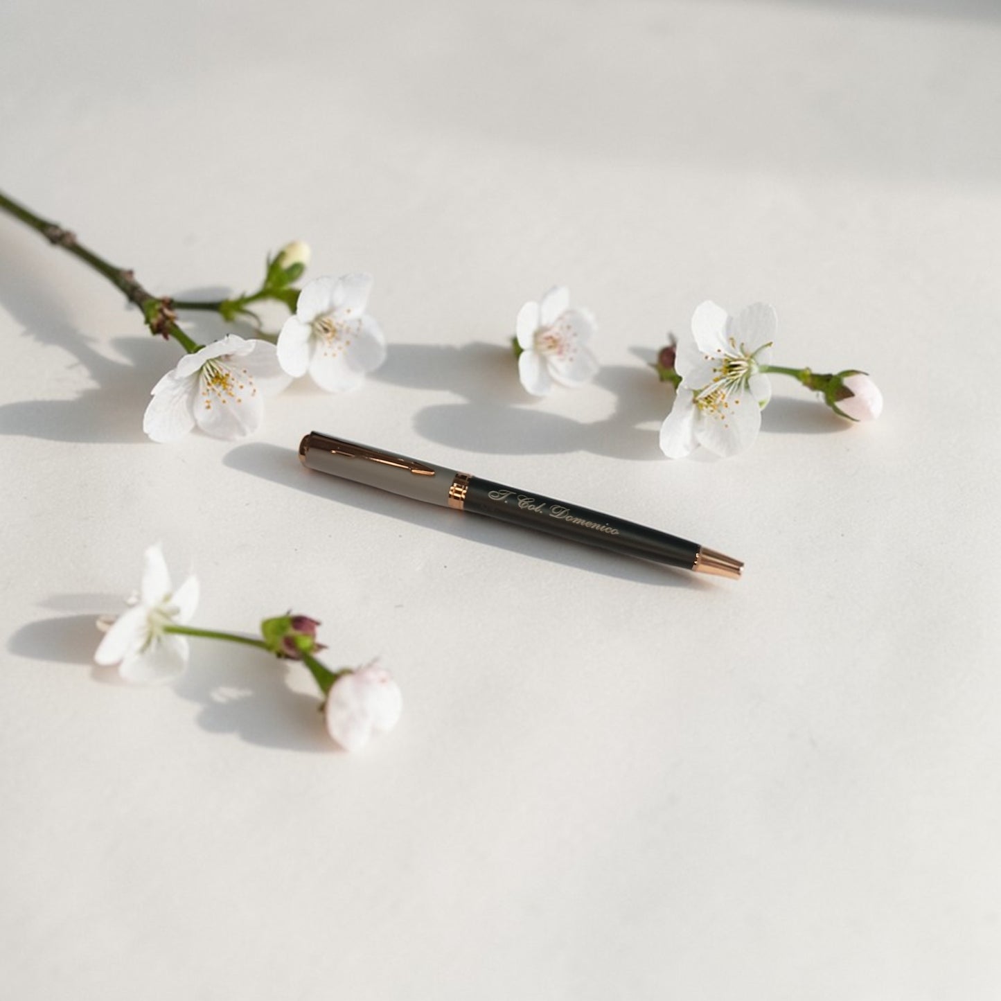 Penna Stilografica Personalizzata con Incisione Nome o Iniziali - Regalo pensionamento