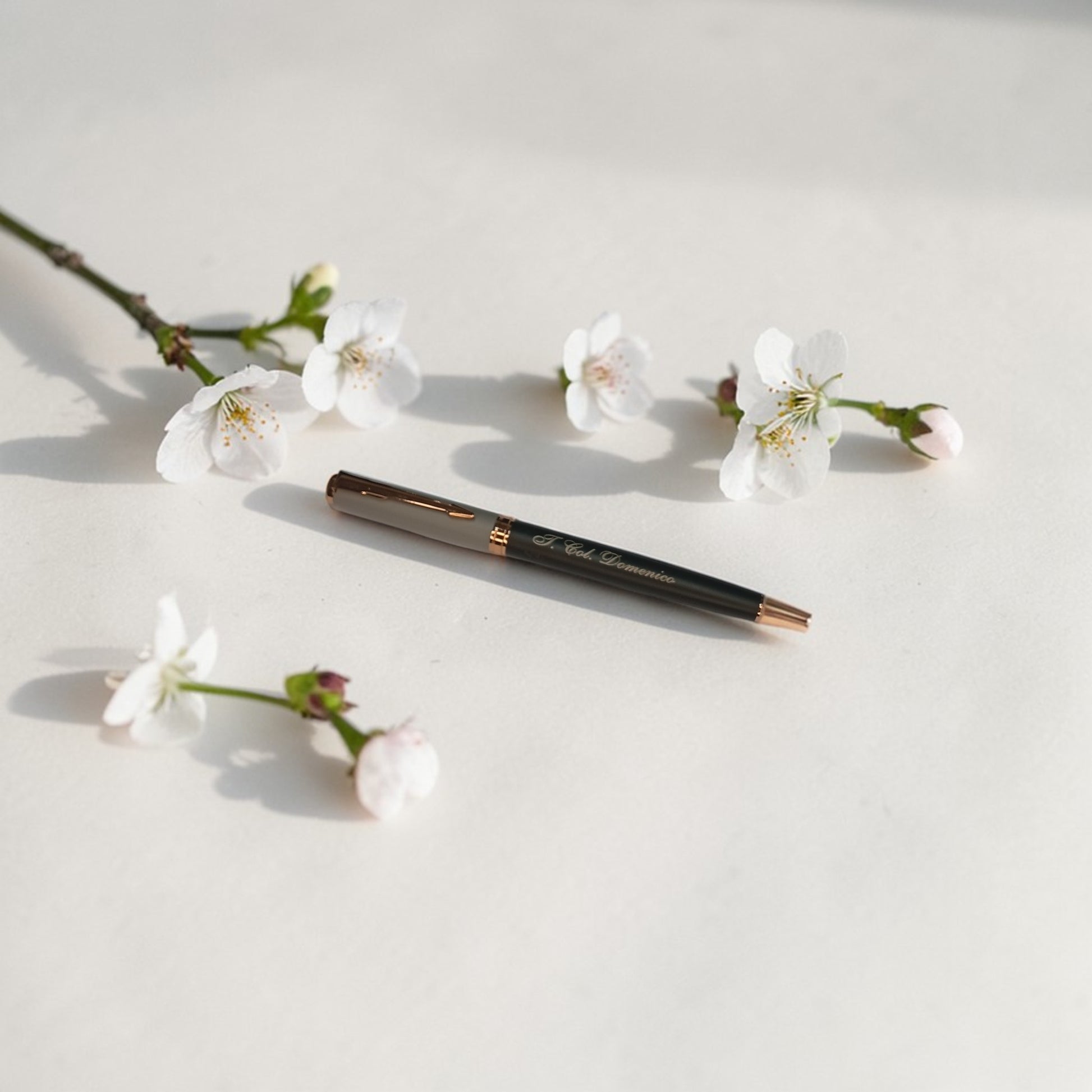 Penna Stilografica Personalizzata con Incisione Nome o Iniziali - Regalo pensionamento