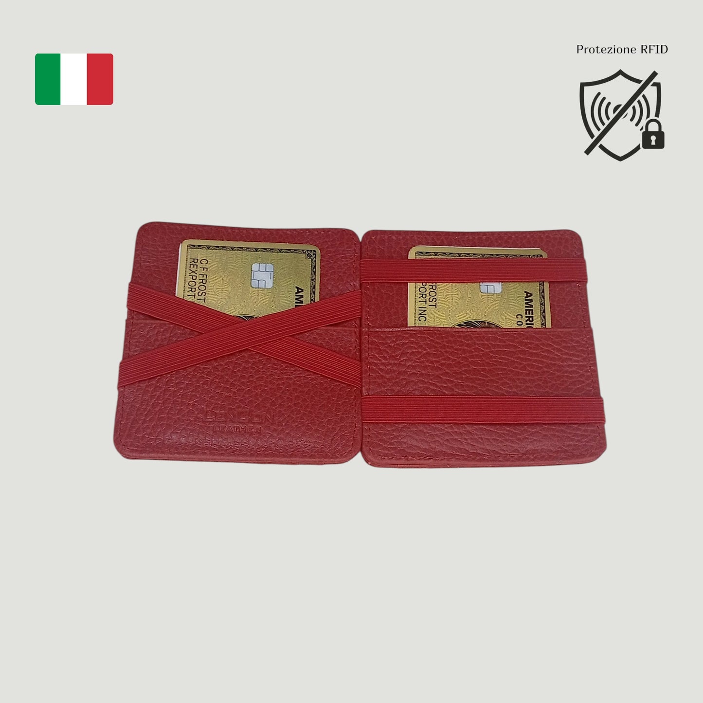 portafoglio magico fatto a mano in Italia