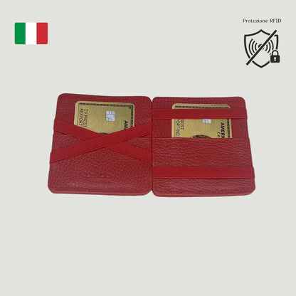 portafoglio magico fatto a mano in Italia