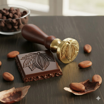 Timbro per Cioccolato e/o Biscotti diametro 35 mm.