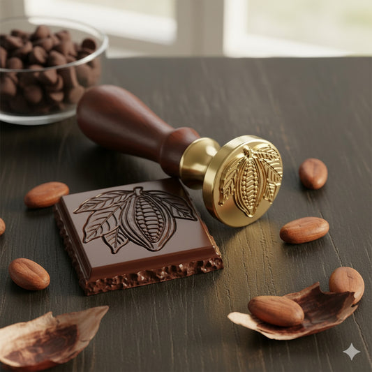 Timbro per Cioccolato e/o Biscotti diametro 35 mm.