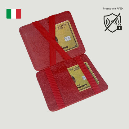 portafoglio magico con protezione RFID