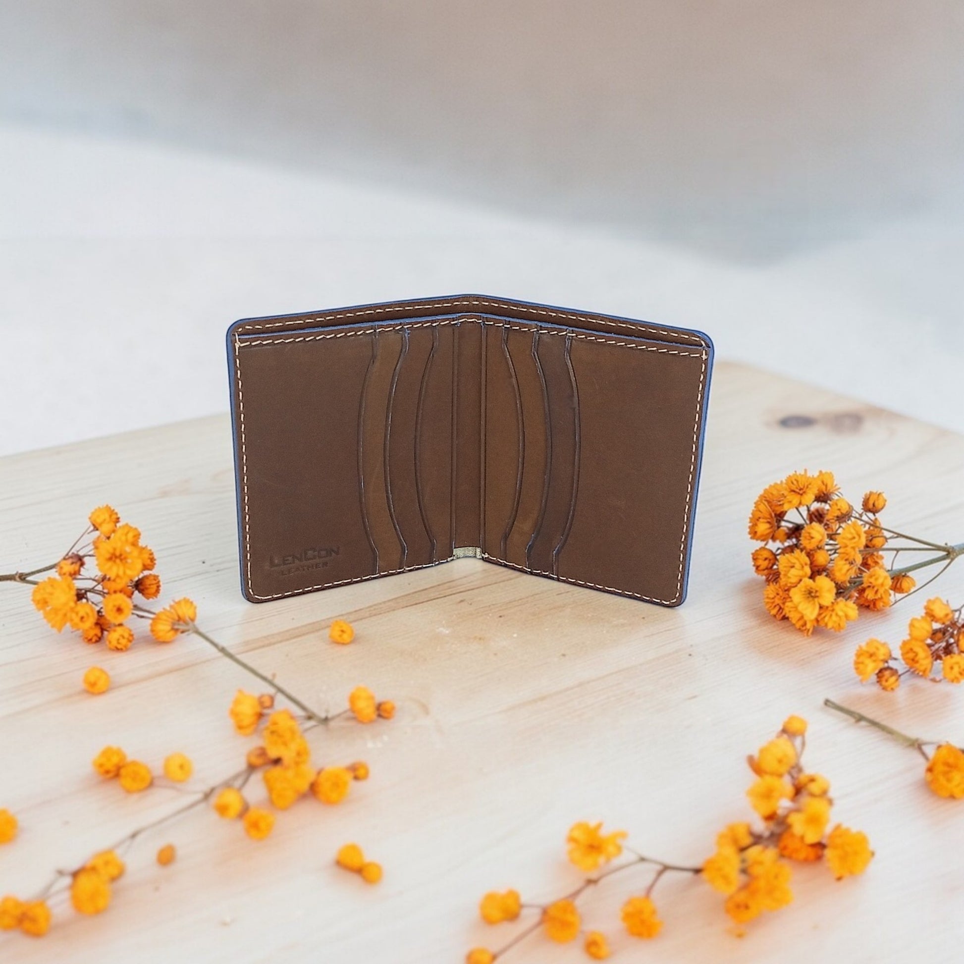 Portafoglio artigianale fatto a mano