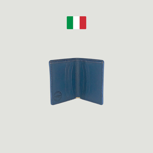 Portafoglio mini con carte di credito made in Italy artigianale personalizzato