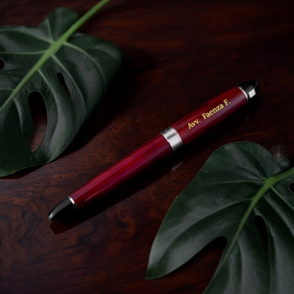 Penna Roller Personalizzabile con Incisione  – Regalo per Laurea o regalo aziendale